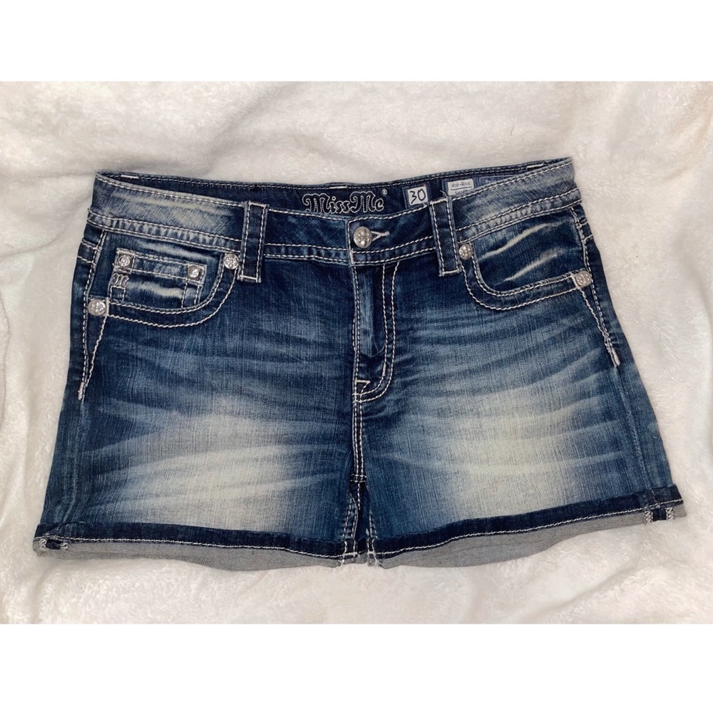 Miss Me Mid-Rise Short
